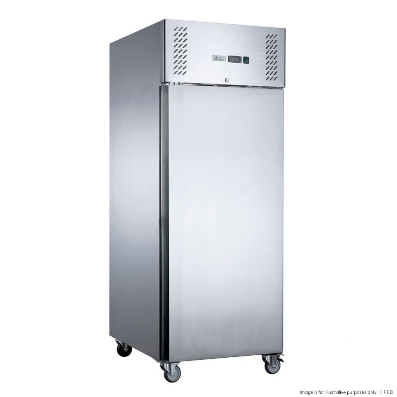 FED-X S/S Single Door Upright Fridge -